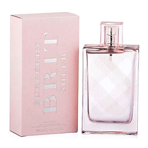 burberry brit sheer perfume notes|burberry brit sheer walmart.